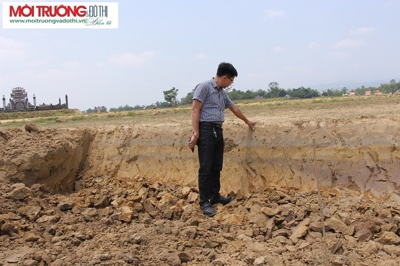 Quảng Nam:Tạm dừng cải tạo đồng ruộng và tận thu khoáng sản