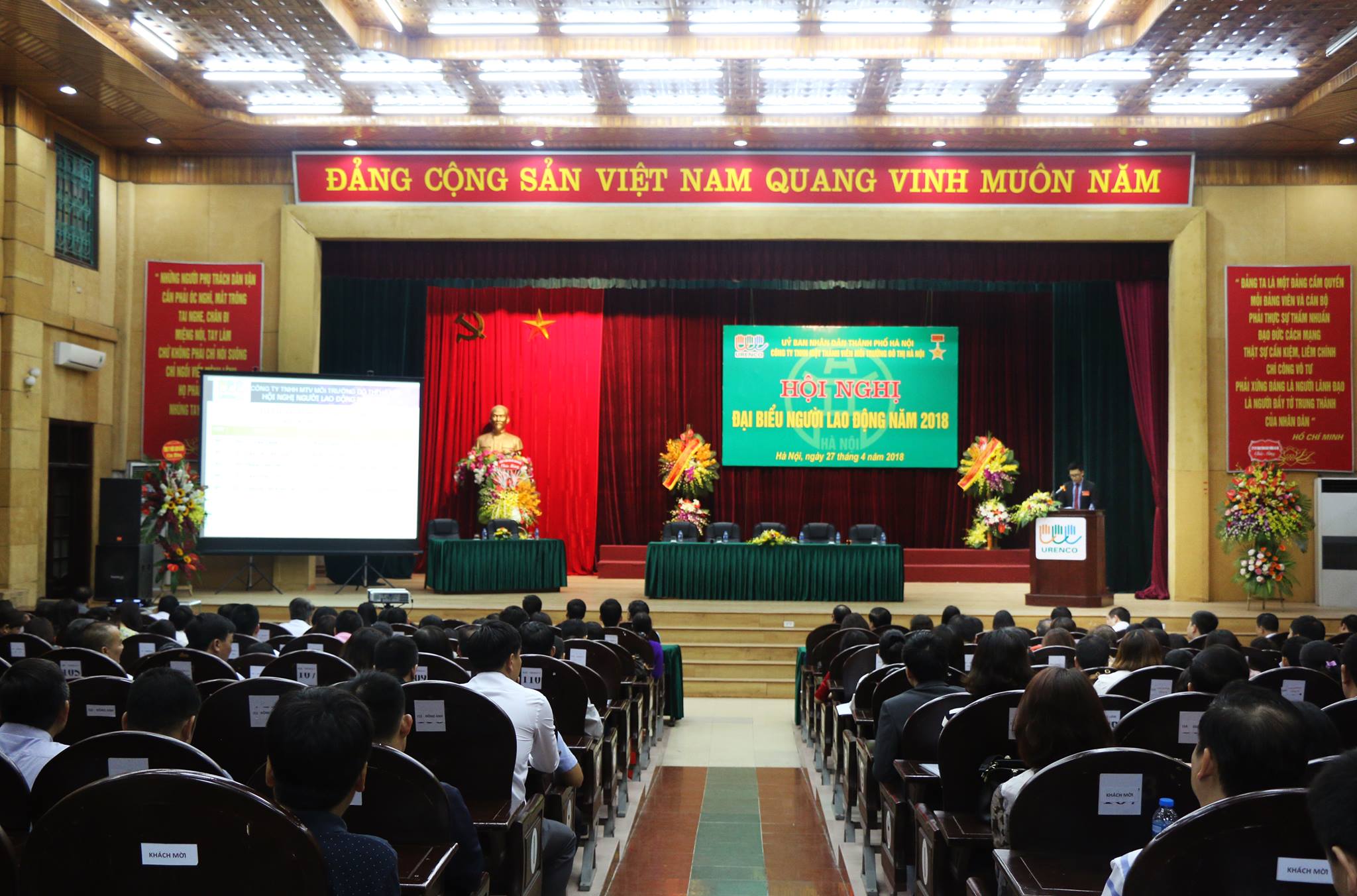 Hội nghị người lao động Công ty TNHH MTV Môi trường đô thị Hà Nội