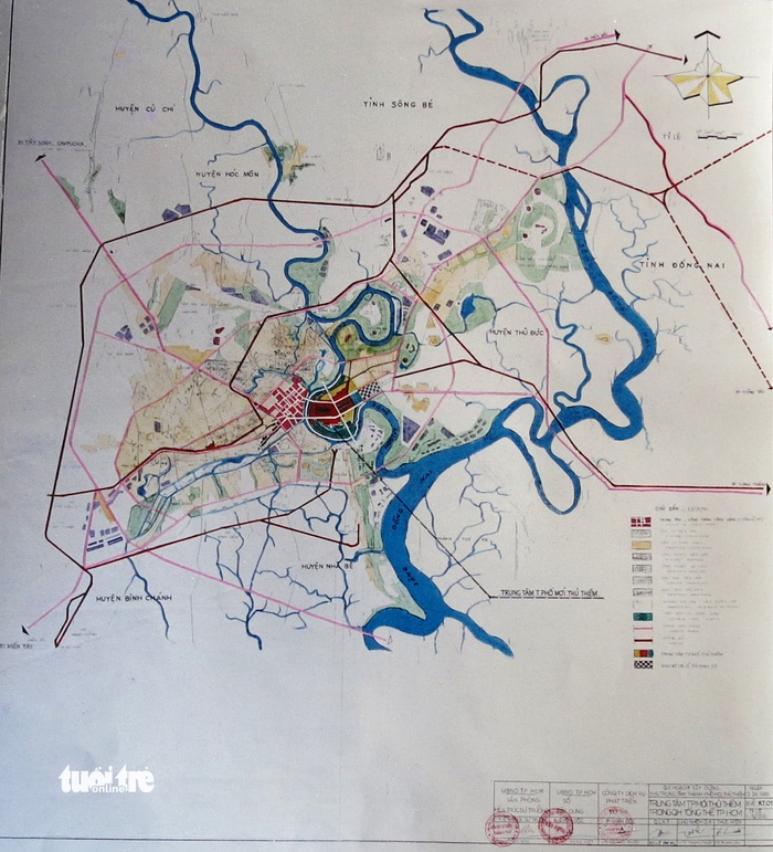 Ông Võ Viết Thanh công bố 13 bản đồ quy hoạch Thủ Thiêm 1/5000