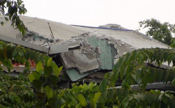 Sập sàn bê tông công trình ở Đồng Nai, 2 công nhân tử vong