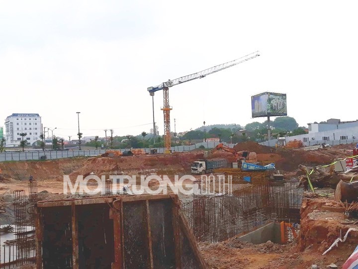 Thái Nguyên: Dự án “đất vàng” thi công không cần giấy phép xây dựng?