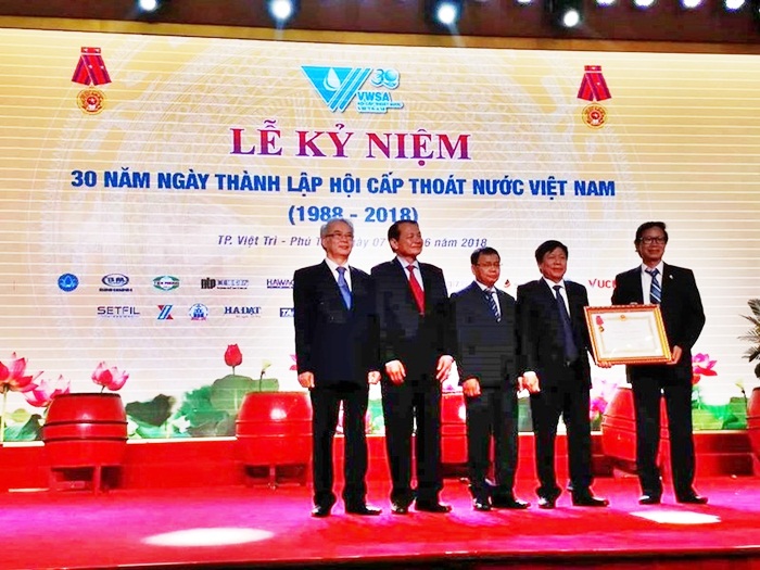 Lễ kỷ niệm 30 năm thành lập Hội Cấp thoát nước Việt Nam