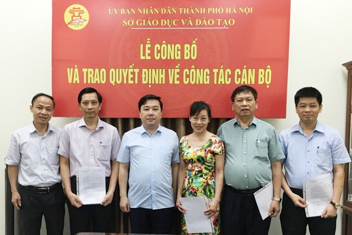 Chủ tịch Hà Nội bổ nhiệm 3 hiệu trưởng trường THPT mới