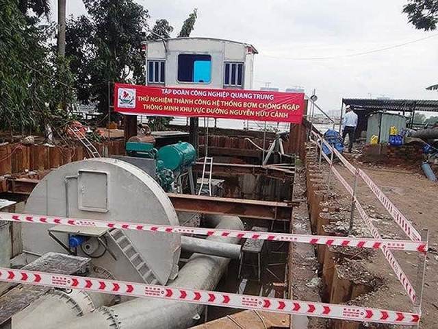 Mời nhà khoa học tìm nguyên nhân ngập đường Nguyễn Hữu Cảnh