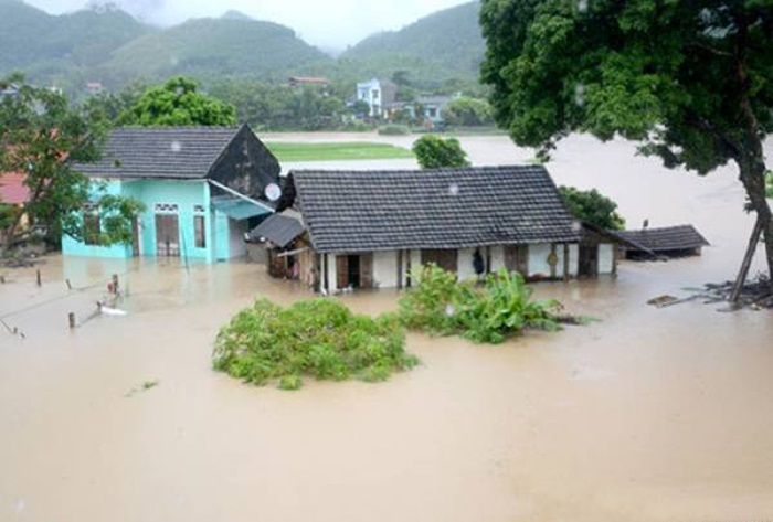 Tuyên Quang: Mưa lớn làm hư hại nhiều nhà cửa, hoa màu, cây trồng