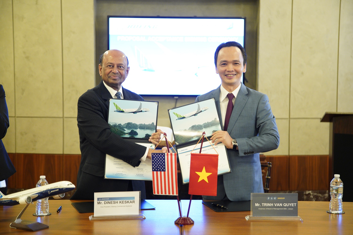 Bamboo Airways ký thỏa thuận mua 20 máy bay Boeing 787-9 Dreamliner