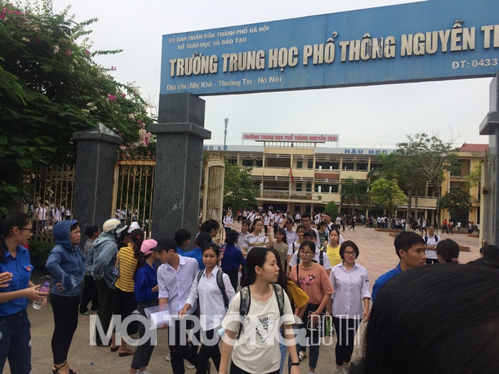 THPT Nguyễn Trãi: “Đề thi khá dễ nhưng…là đối với giáo viên'