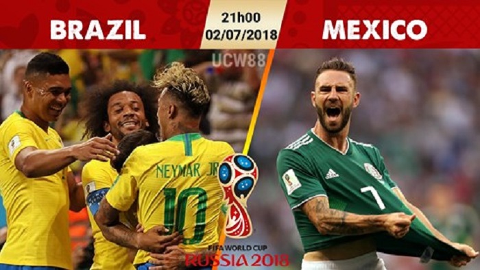 Lịch thi đấu World Cup 2018 hôm nay 2/7: Brazil, Bỉ cùng ra trận