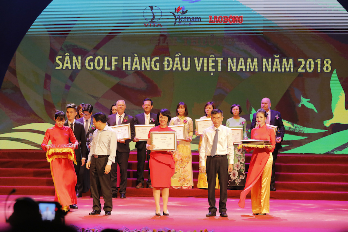 FLC Sam Son Golf Links nhận giải thưởng 'Sân golf hàng đầu Việt Nam'