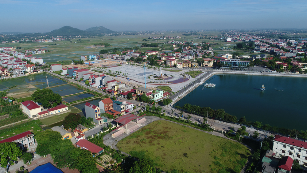 Bắc Giang: Đường nét đô thị trung tâm - nhìn từ trên cao
