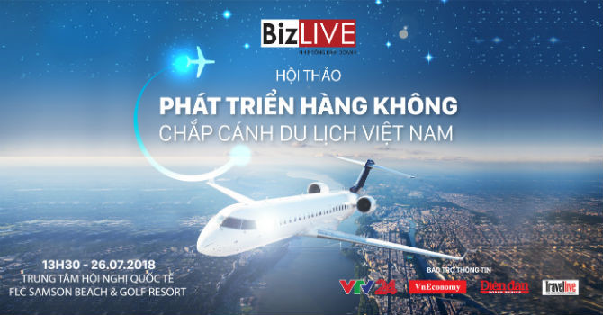 Sắp diễn ra Hội thảo “Phát triển hàng không- Chắp cánh du lịch Việt'