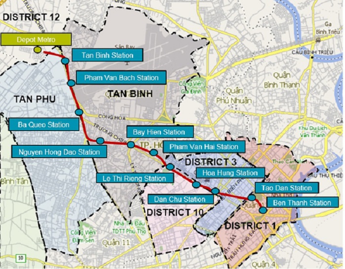 TPHCM chi 800 tỷ đồng vẫn chưa giải tỏa xong mặt bằng cho Metro số 2