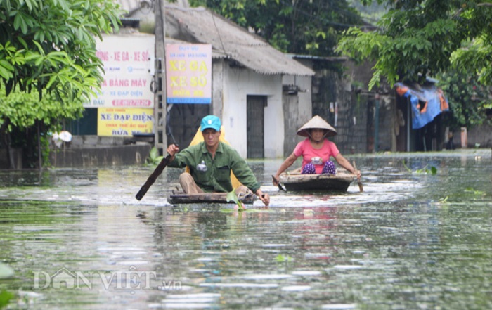 Bác thông tin ngập lụt ở thủ đô Hà Nội là do hồ Hoà Bình xả lũ