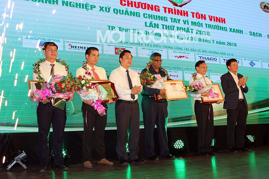 Lần đầu tôn vinh DN xứ Quảng chung tay vì môi trường xanh-sạch-đẹp