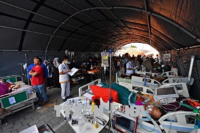 Động đất tại Indonesia: Số thương vong lên tới hơn 360 người