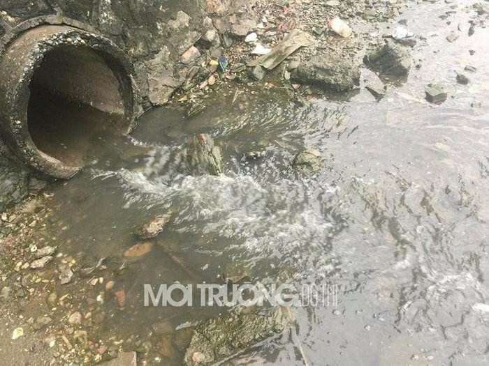 Hà Nội: Cống đã bịt, nước thải vẫn chảy vào Hồ Tây