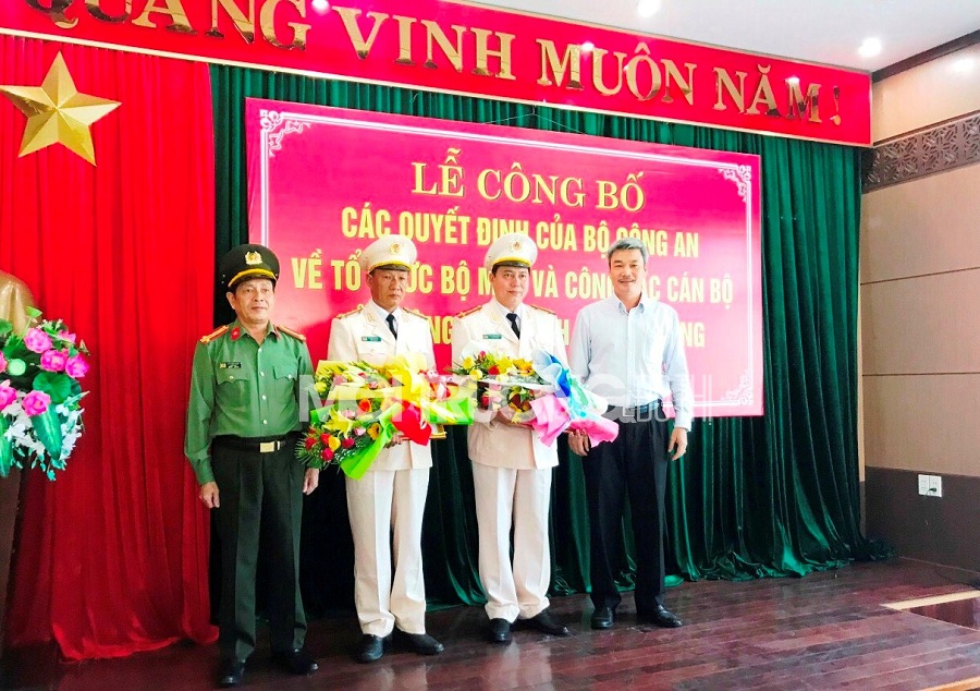 Hai lãnh đạo PCCC được bổ nhiệm làm Phó giám đốc Công an TP Đà Nẵng