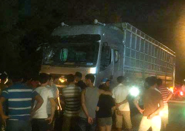 Xe tải lao vào đám đông khiến 1 người chết, 5 bị thương
