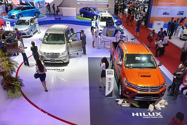 Ôtô Thái Lan nguồn cung lớn cho thị trường nhập khẩu tại Việt Nam
