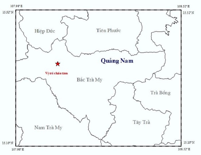 Quảng Nam: Hơn 1 tháng xảy ra tới 8 trận động đất