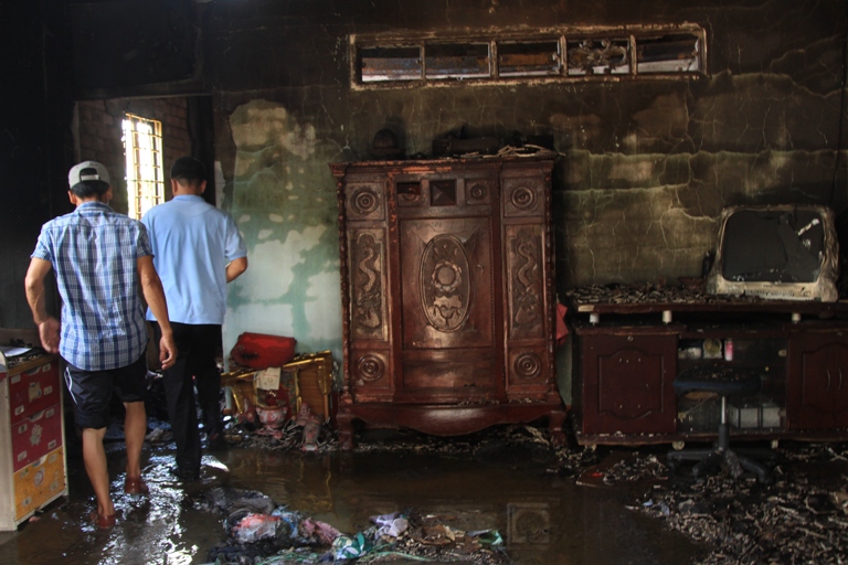 TP.HCM: Hỏa hoạn thiêu rụi một căn nhà