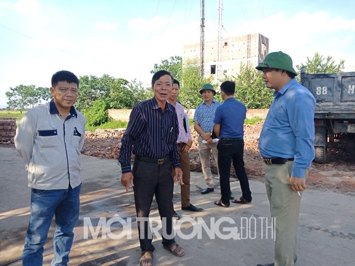 Mê Linh: Nhà máy gạch Hoàng Kim bị xử phạt hơn 45 triệu đồng