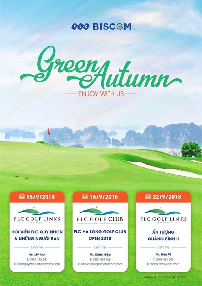 FLC Biscom tổ chức chuỗi giải đấu “Green Autumn-Enjoy with us”