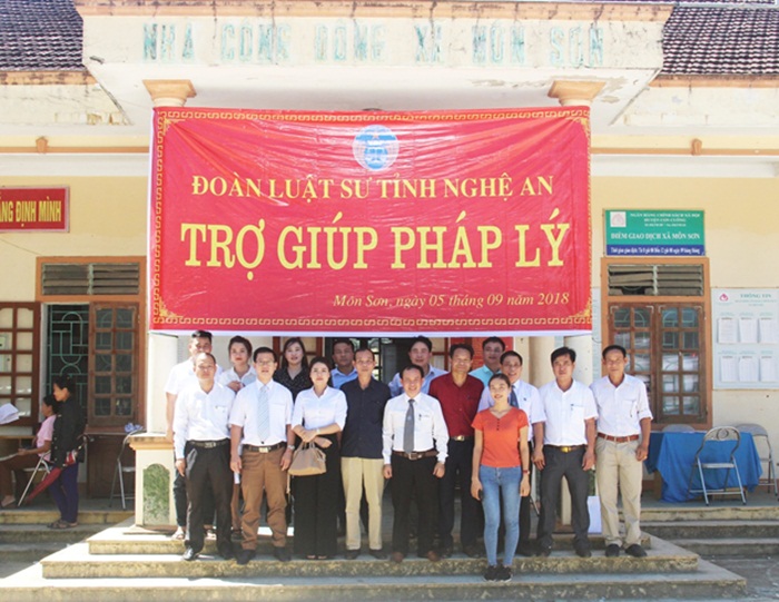 Hãng luật TGS phối hợp Đoàn luật sư Nghệ An thực hiện hỗ trợ pháp lý