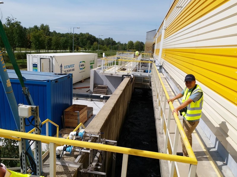Thăm nhà máy xử lý nước thải lớn nhất Trung Âu