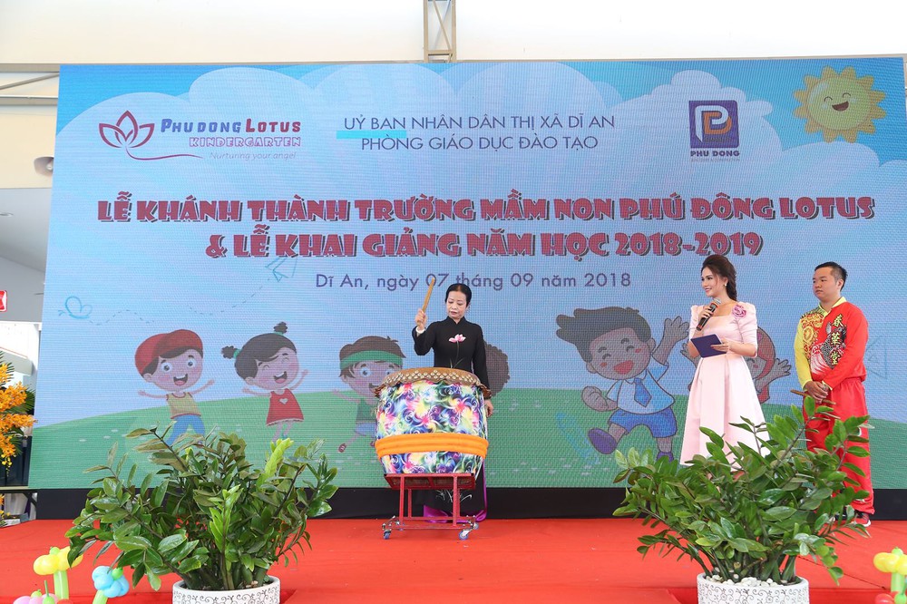 Khánh thành trường mầm non quốc tế Phú Đông Lotus Kindergarten