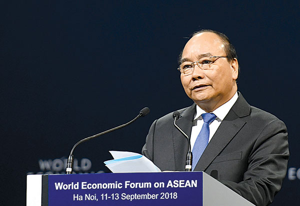 Khai mạc WEF ASEAN 2018: Cơ hội lớn, thách thức lớn