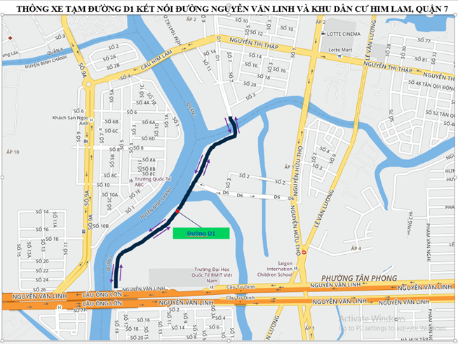 TP.HCM: Tổ chức phân luồng giao thông khu vực đường Nguyễn Văn Linh