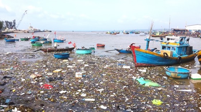 Sông Cà Ty chảy qua thành phố biển thơ mộng bị ô nhiễm nghiêm trọng