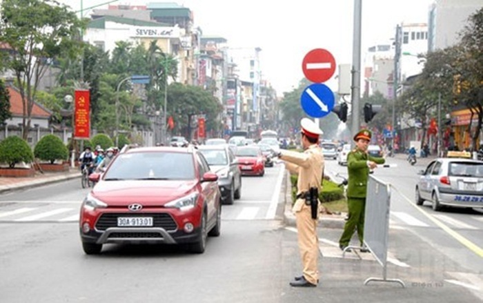 Hà Nội phân luồng giao thông trong 2 ngày Quốc tang Chủ tịch nước