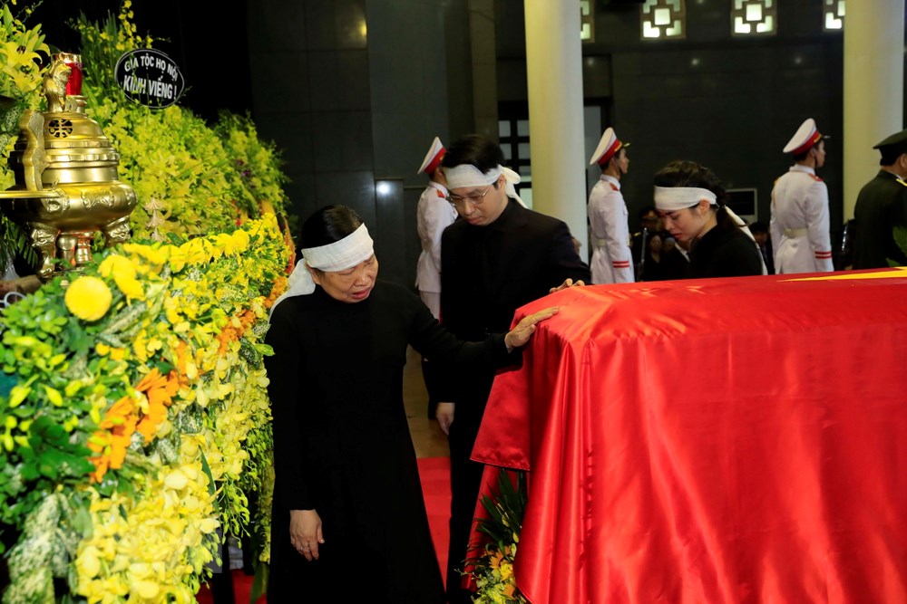 Những hình ảnh xúc động ở lễ truy điệu Chủ tịch nước Trần Đại Quang