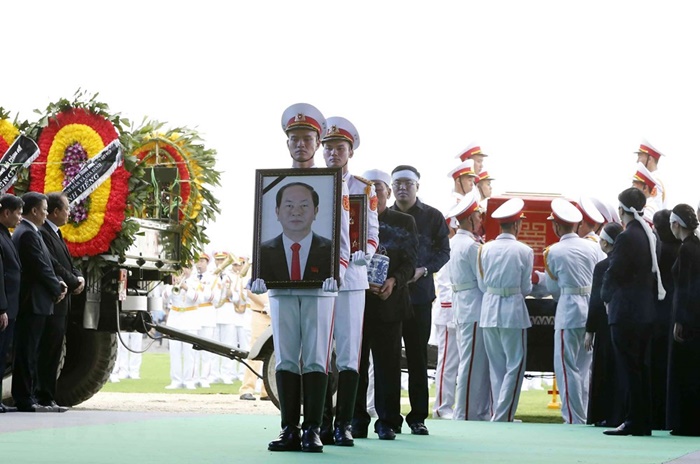 Lễ an táng Chủ tịch nước Trần Đại Quang tại Ninh Bình