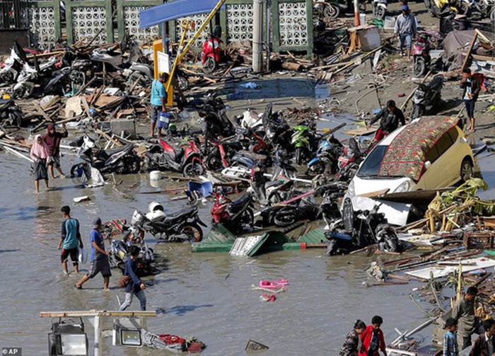 Động đất, sóng thần ở Indonesia: Số người chết tăng lên hơn 1.200