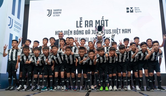 Học viện Bóng đá Juventus Việt Nam chính thức ra mắt