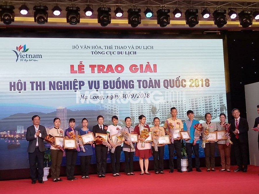 Đoàn TT. Huế giành giải Nhất Hội thi Nghiệp vụ Buồng toàn quốc 2018
