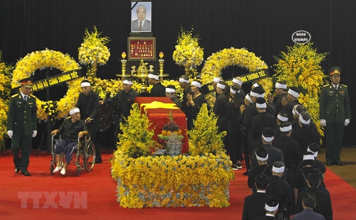 Những hình ảnh xúc động tại lễ tang nguyên Tổng Bí thư Đỗ Mười