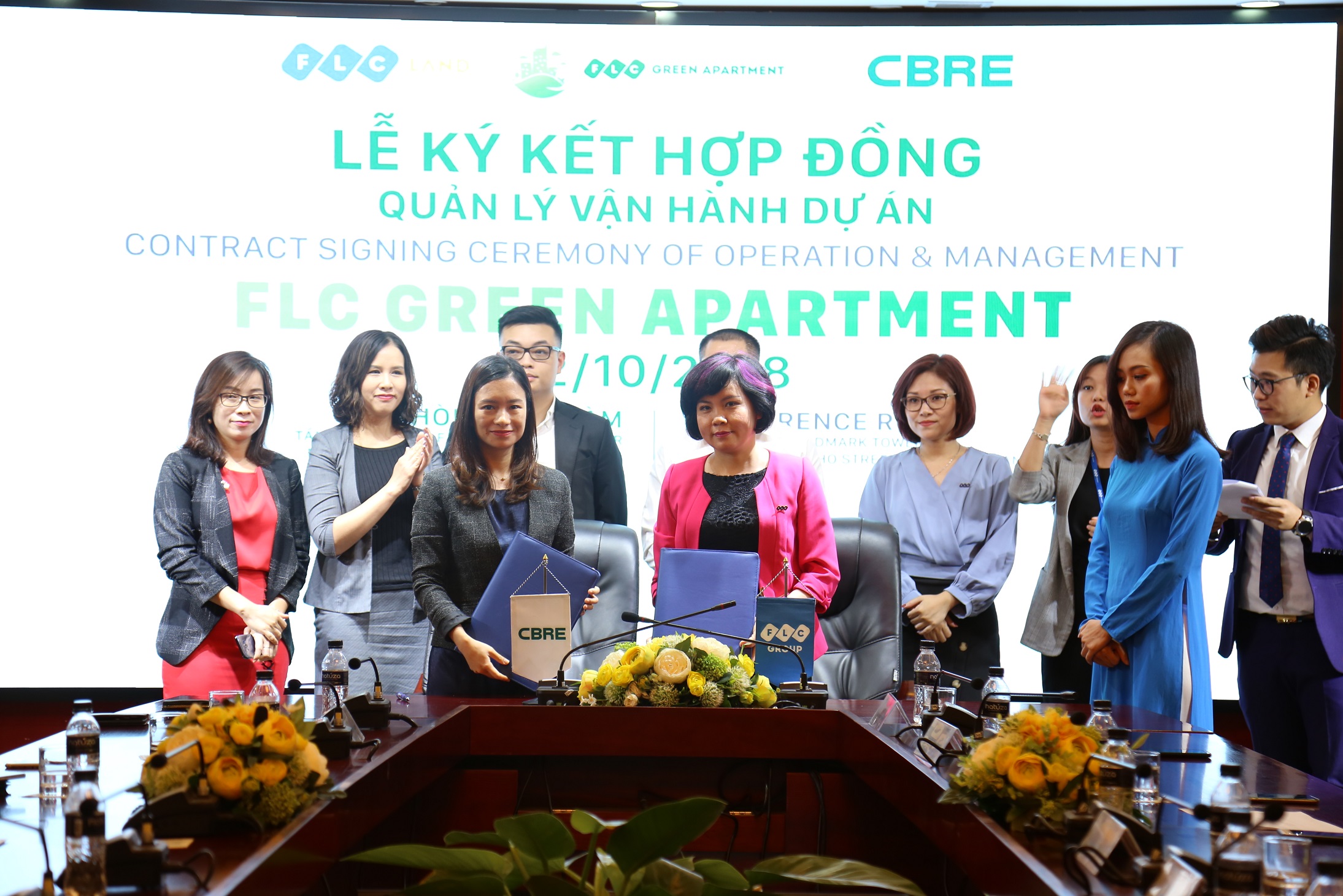 CBRE trở thành đơn vị quản lý vận hành dự án FLC Green Apartment