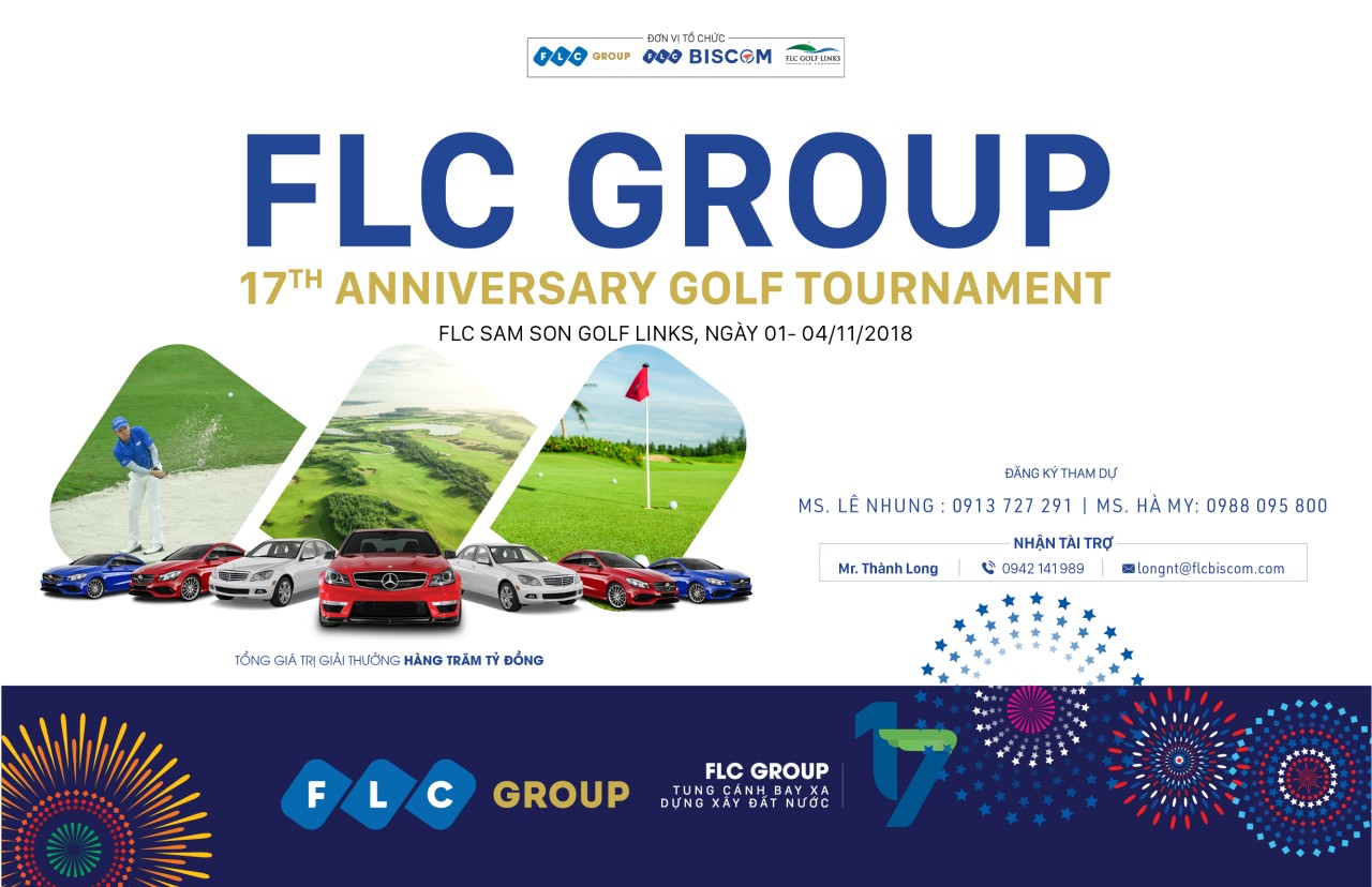 FLC tổ chức giải golf với phần thưởng khủng chào sinh nhật 17 tuổi