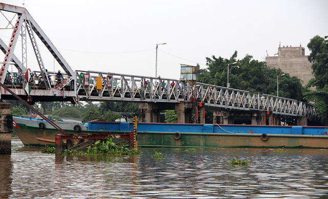 TP.HCM: Sắp tháo dỡ cầu Phú Long hơn 100 năm tuổi trên sông Sài Gòn