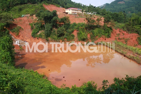 Yên Bái: Kiểm tra an toàn hồ chứa chất thải khai thác khoáng sản