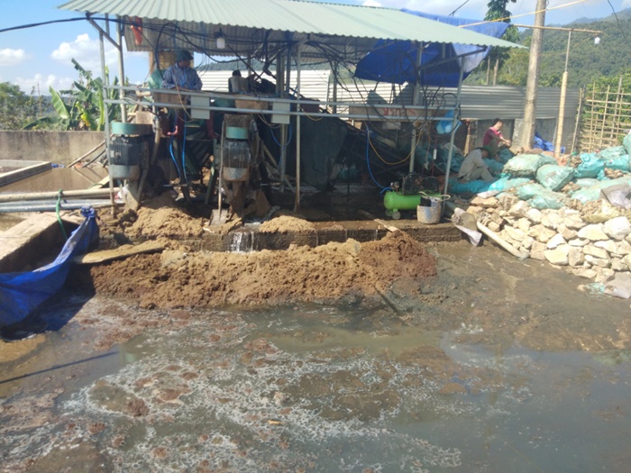 Điện Biên: Sông Nậm Rốm tiếp tục bị ô nhiễm do sơ chế dong riềng
