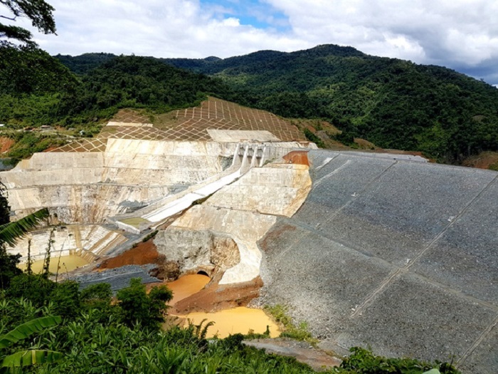 Thủy điện sông Bung 2 được tích nước trở lại sau 2 năm xảy ra sự cố