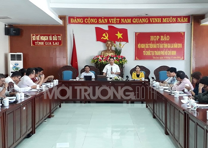 Họp báo Hội nghị xúc tiến đầu tư giữa Gia Lai và TP. Hồ Chí Minh