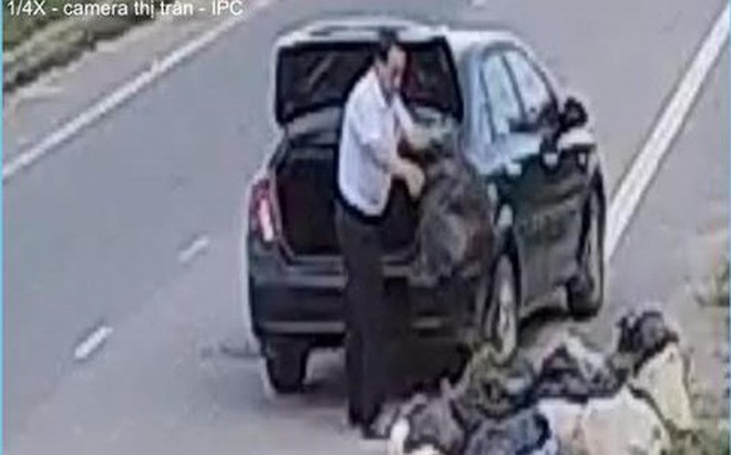 Dư luận “dậy sóng” về clip người đàn ông đi ô tô vứt rác ven đường