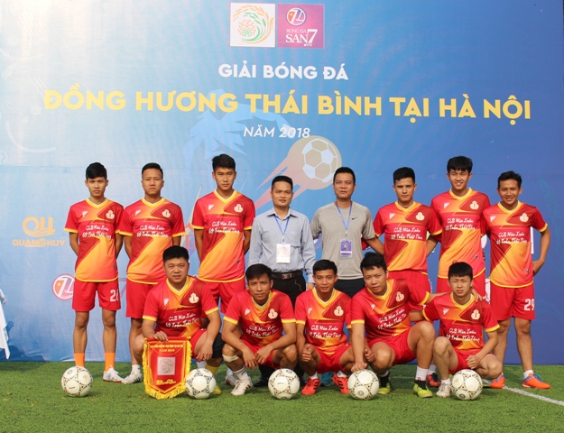 Khai mạc giải bóng đá Hội đồng hương Thái Bình 2018