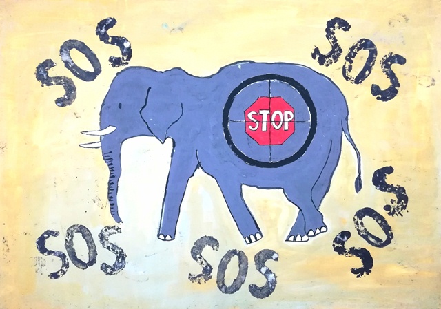 “Lời cầu cứu - SOS” - thông điệp từ những bức tranh Vì Môi trường